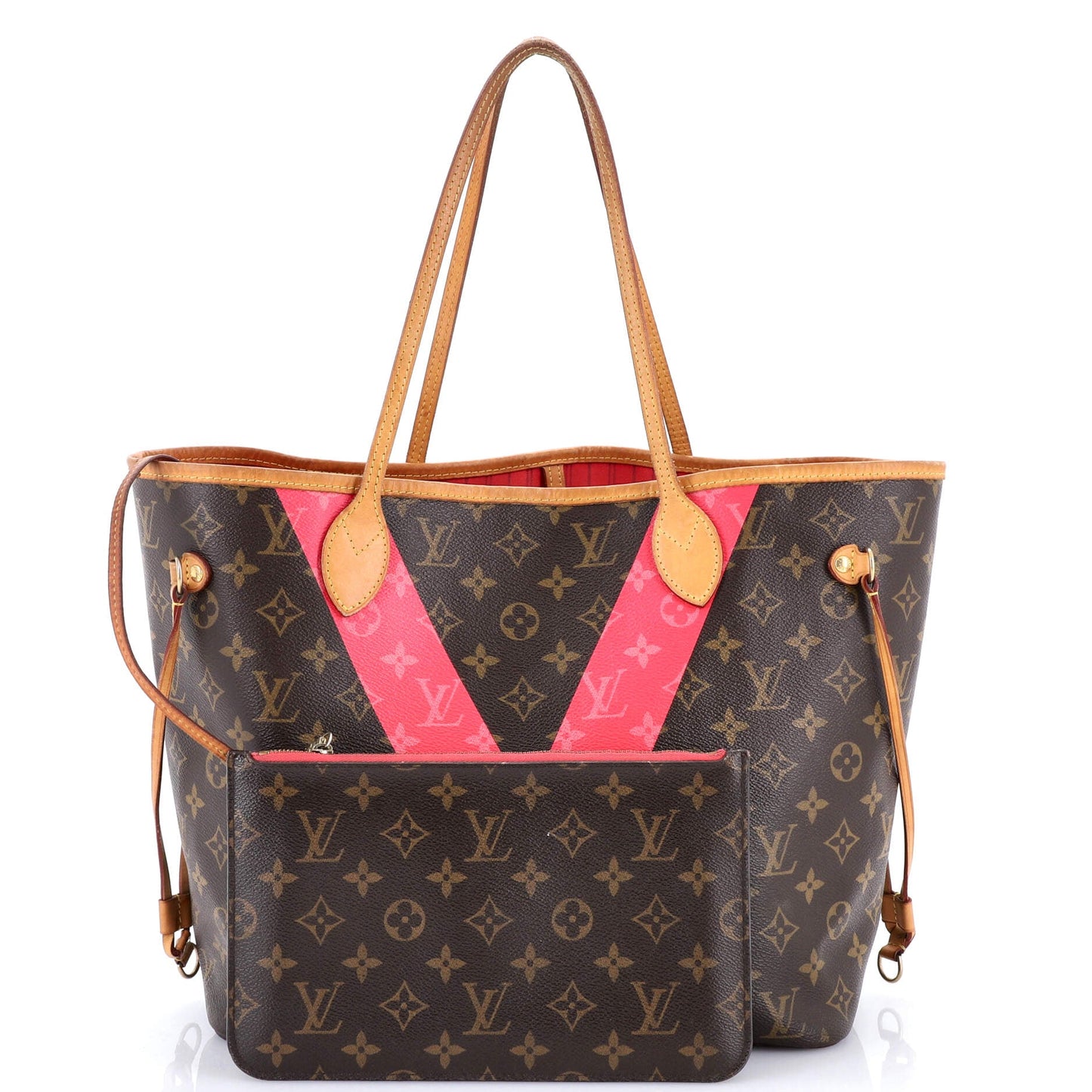 Neverfull NM Tote Limited Edition Cities V Monogram Canvas MM