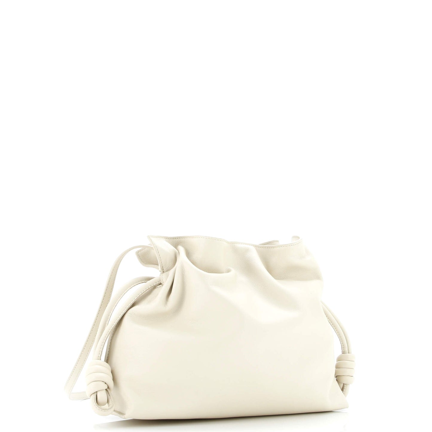 Flamenco Knot Clutch Leather Medium