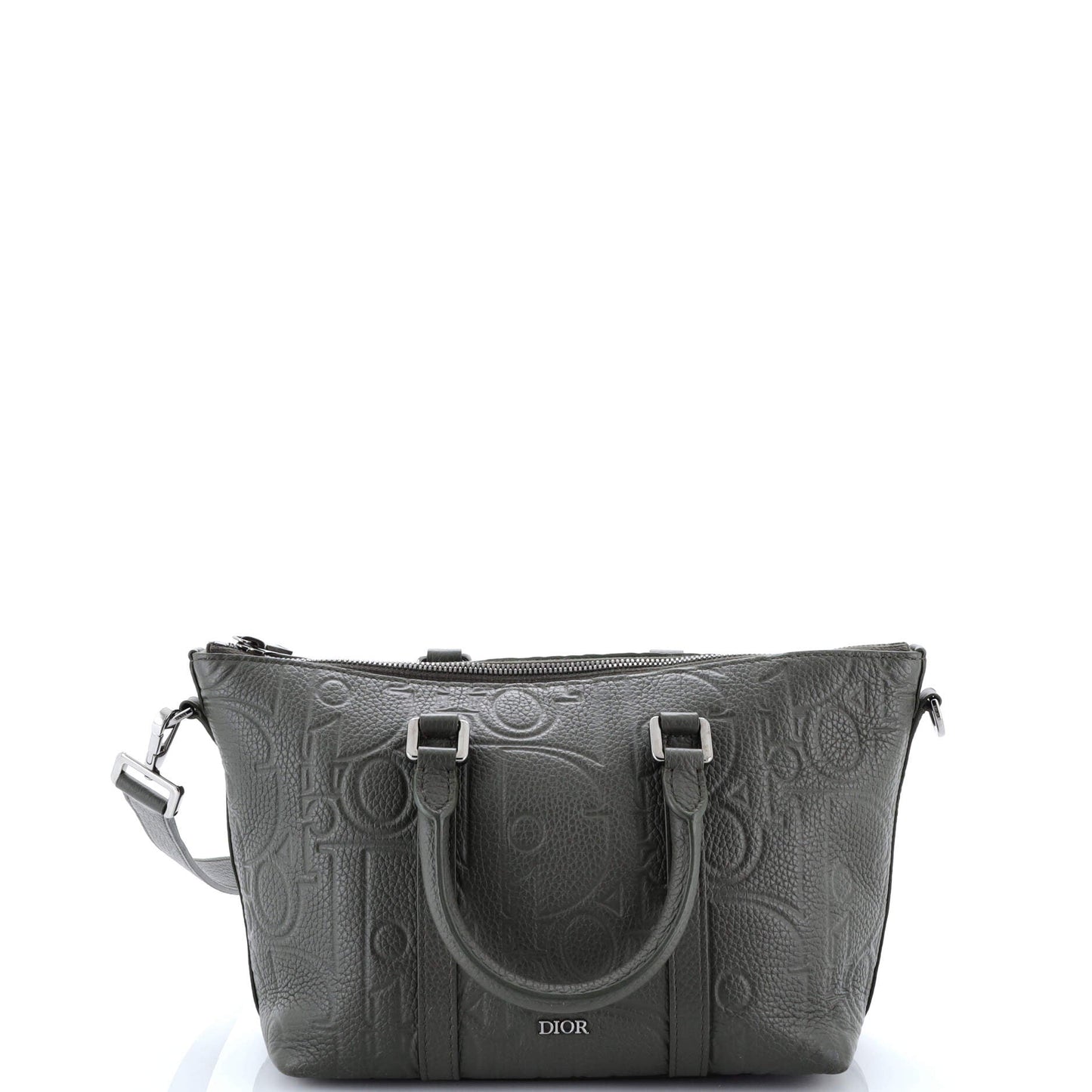 Weekender Convertible Tote Maxi Oblique Embossed Leather 25