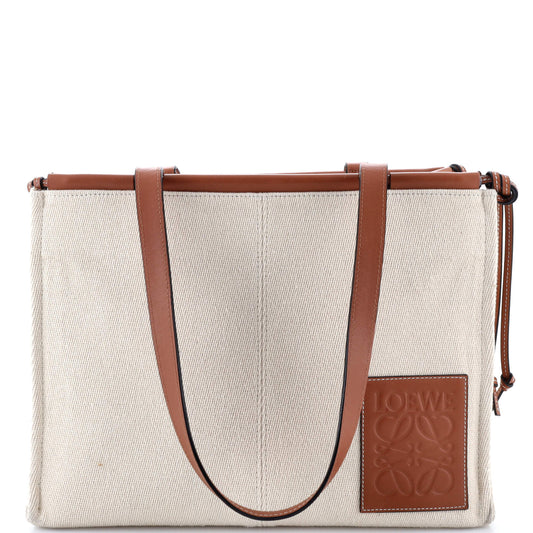 Cushion Tote Canvas Large