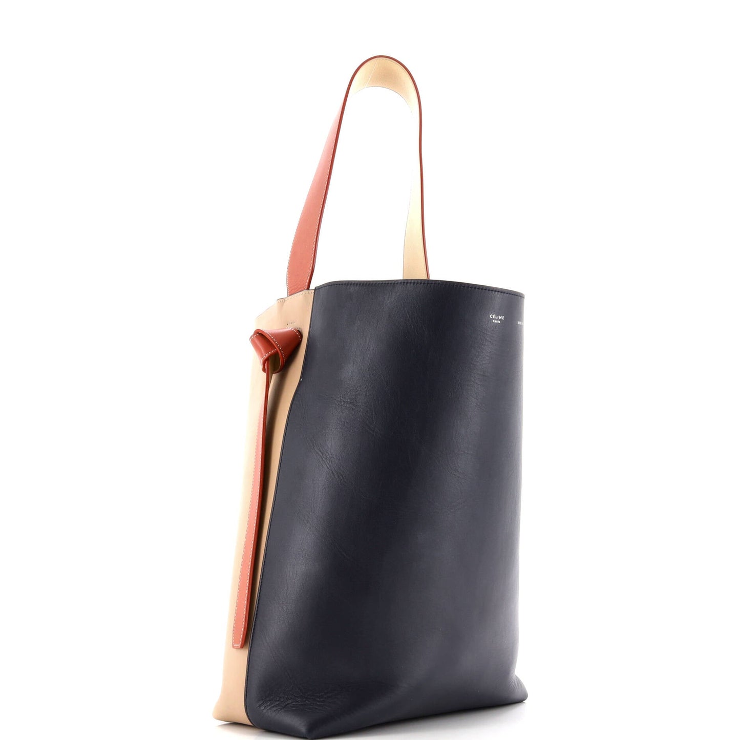Twisted Cabas Tote Calfskin Small