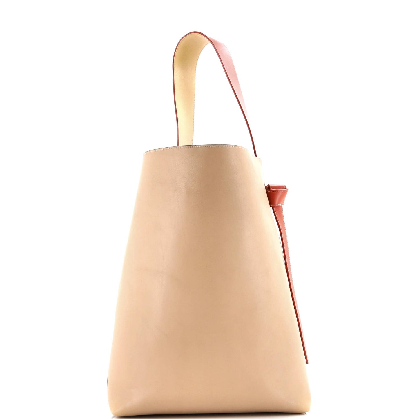 Twisted Cabas Tote Calfskin Small
