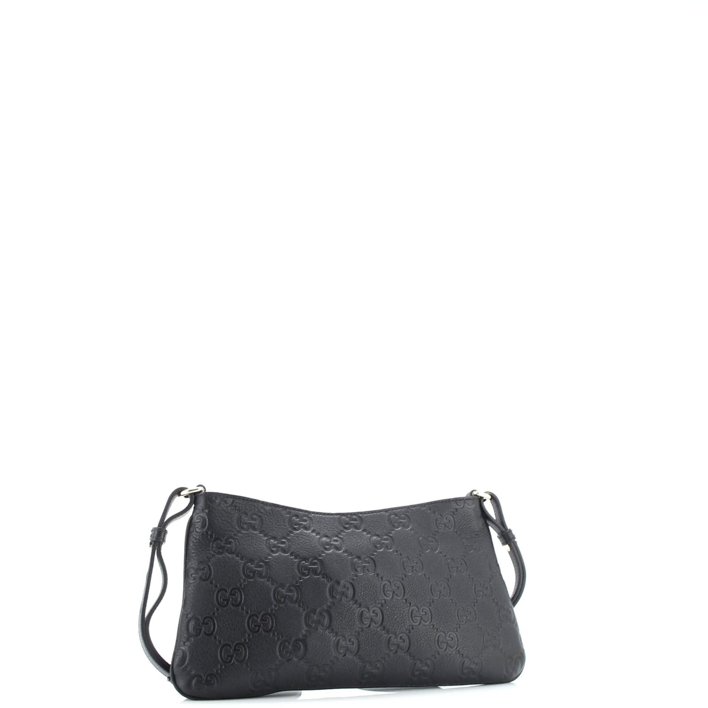 Emblem Chain Shoulder Bag Guccissima Leather Medium