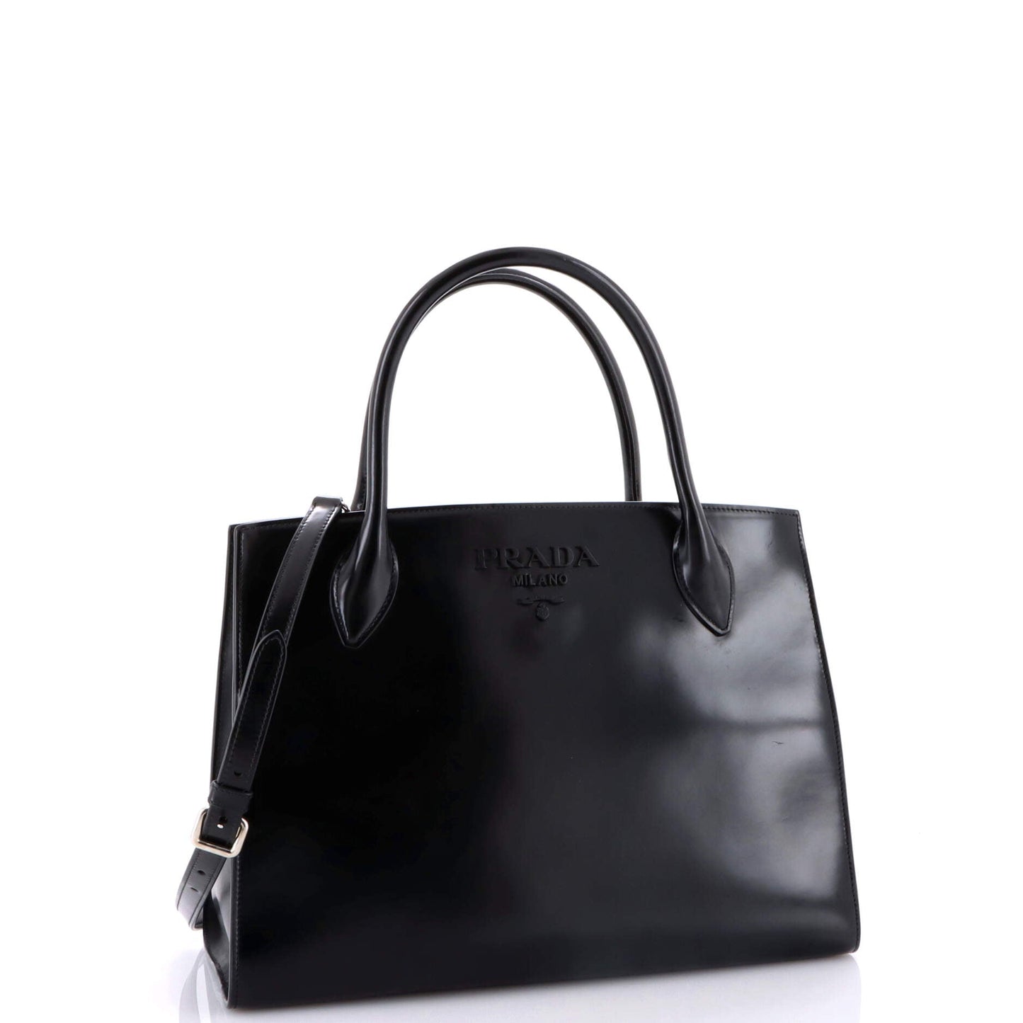 Monochrome Tote Leather Medium
