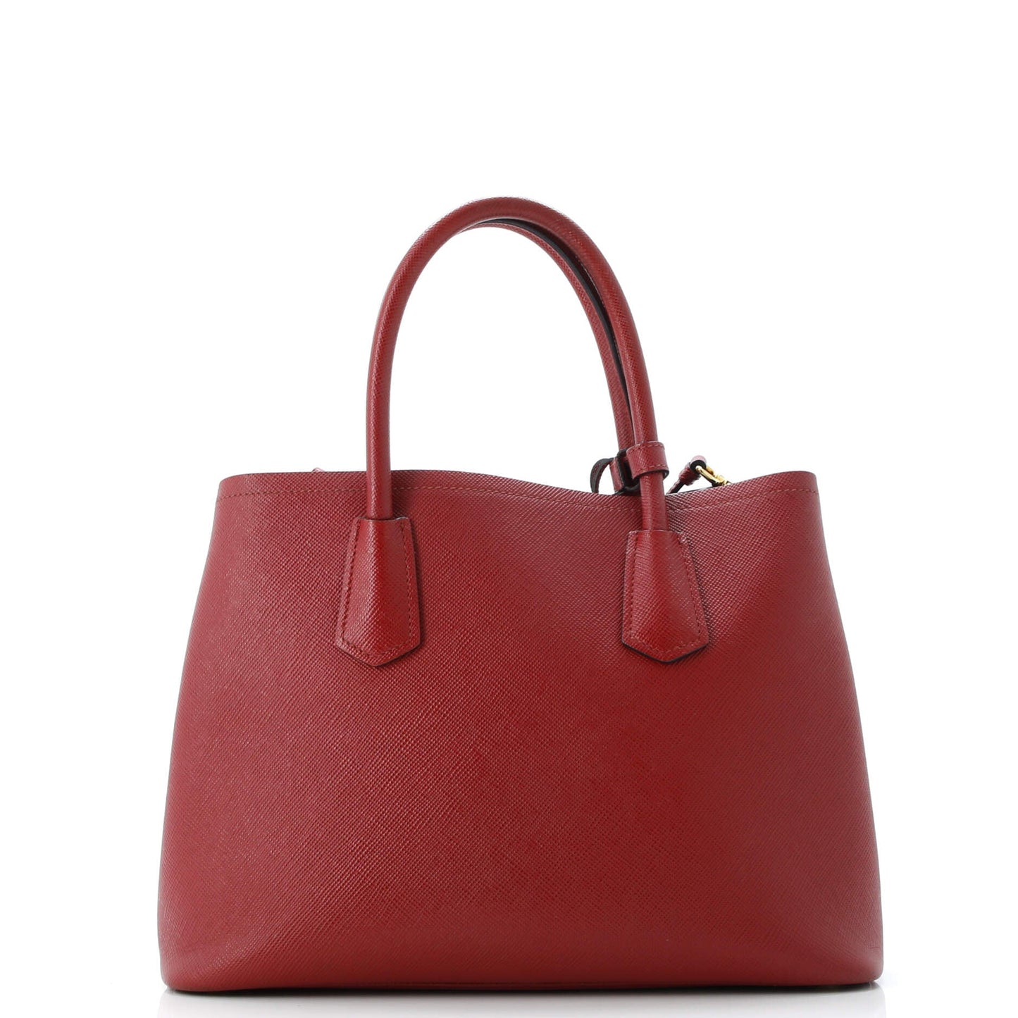 Cuir Double Tote Saffiano Leather Medium