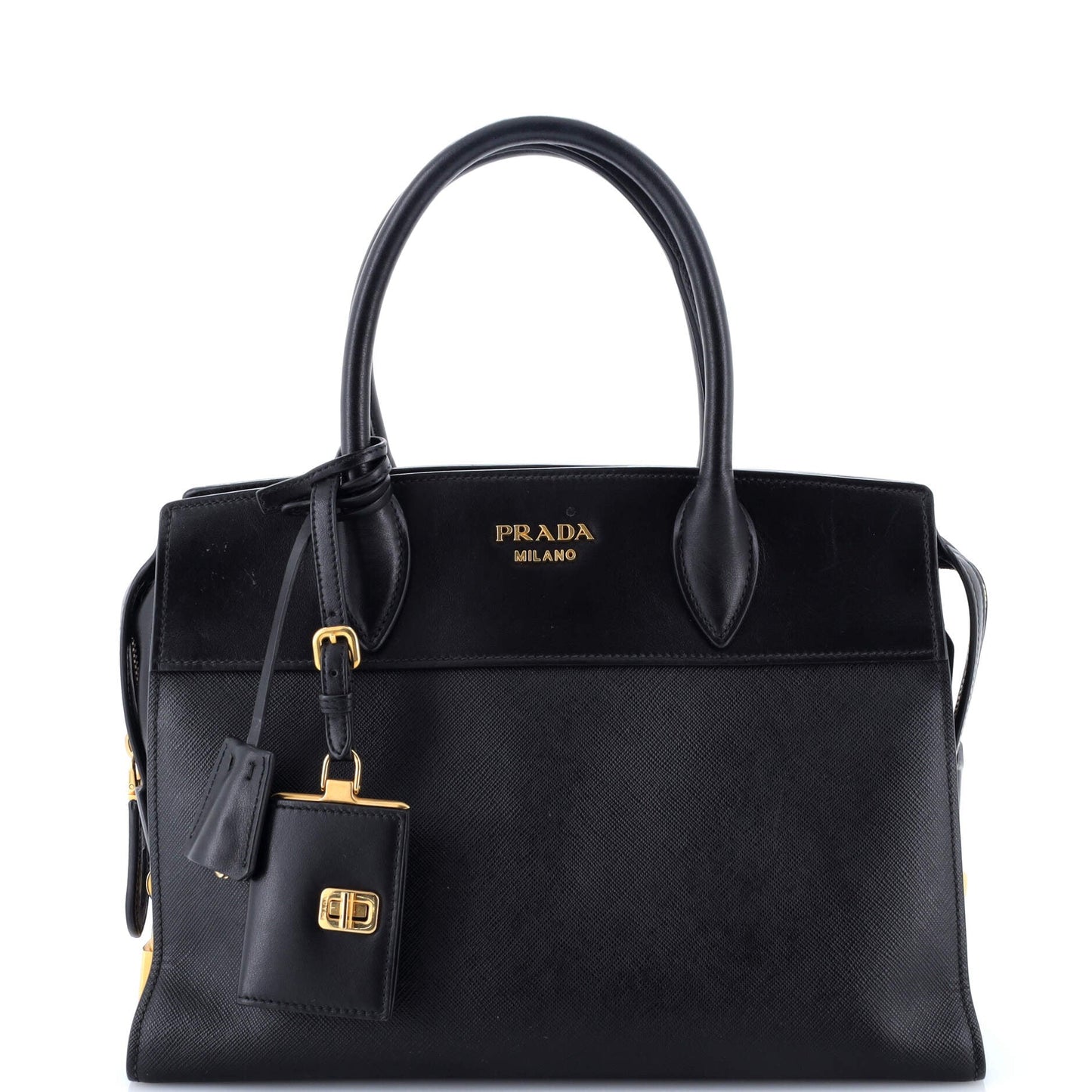 Esplanade Tote Saffiano with City Calf Medium