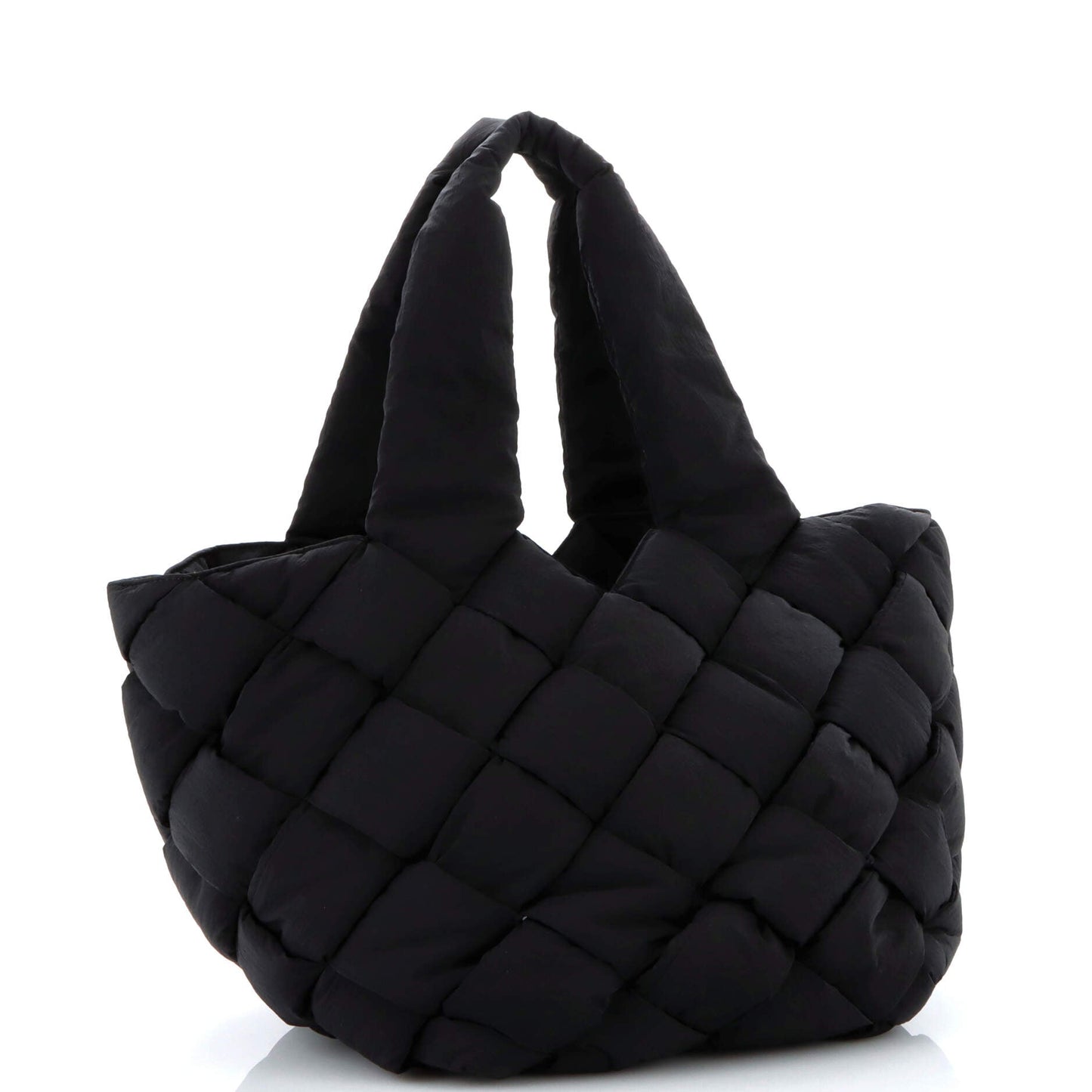 Cassette Paper Tote Intrecciato Nylon