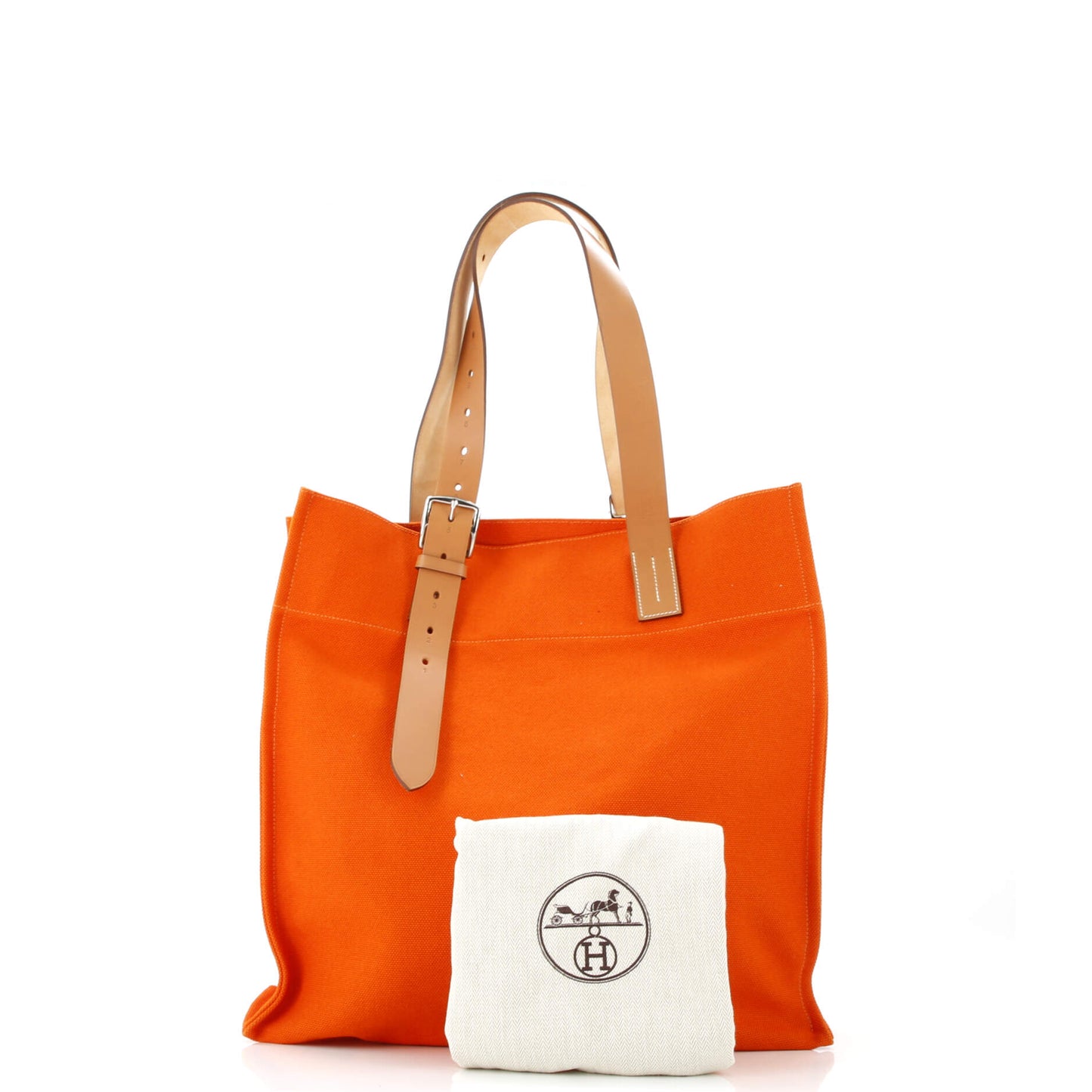 Etriviere Shopping Tote Toile and Leather