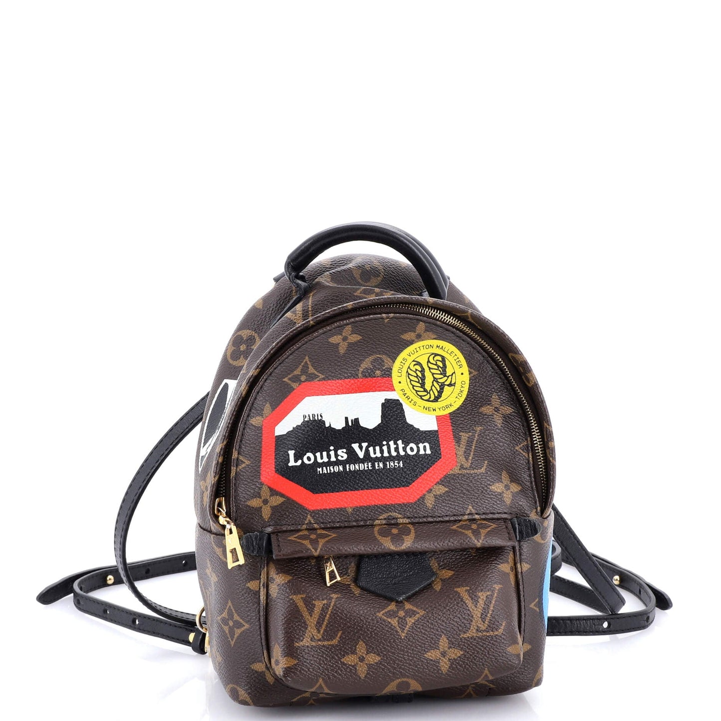 Palm Springs Backpack Limited Edition World Tour Monogram Canvas Mini