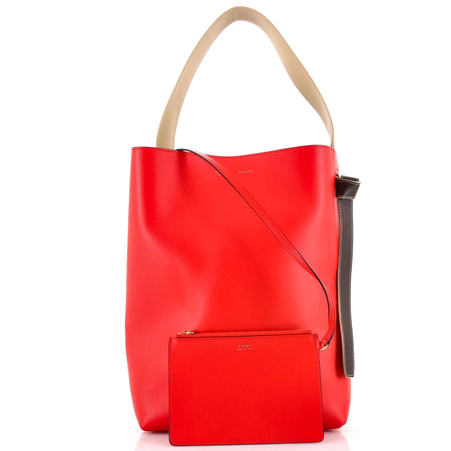 Twisted Cabas Tote Calfskin Small