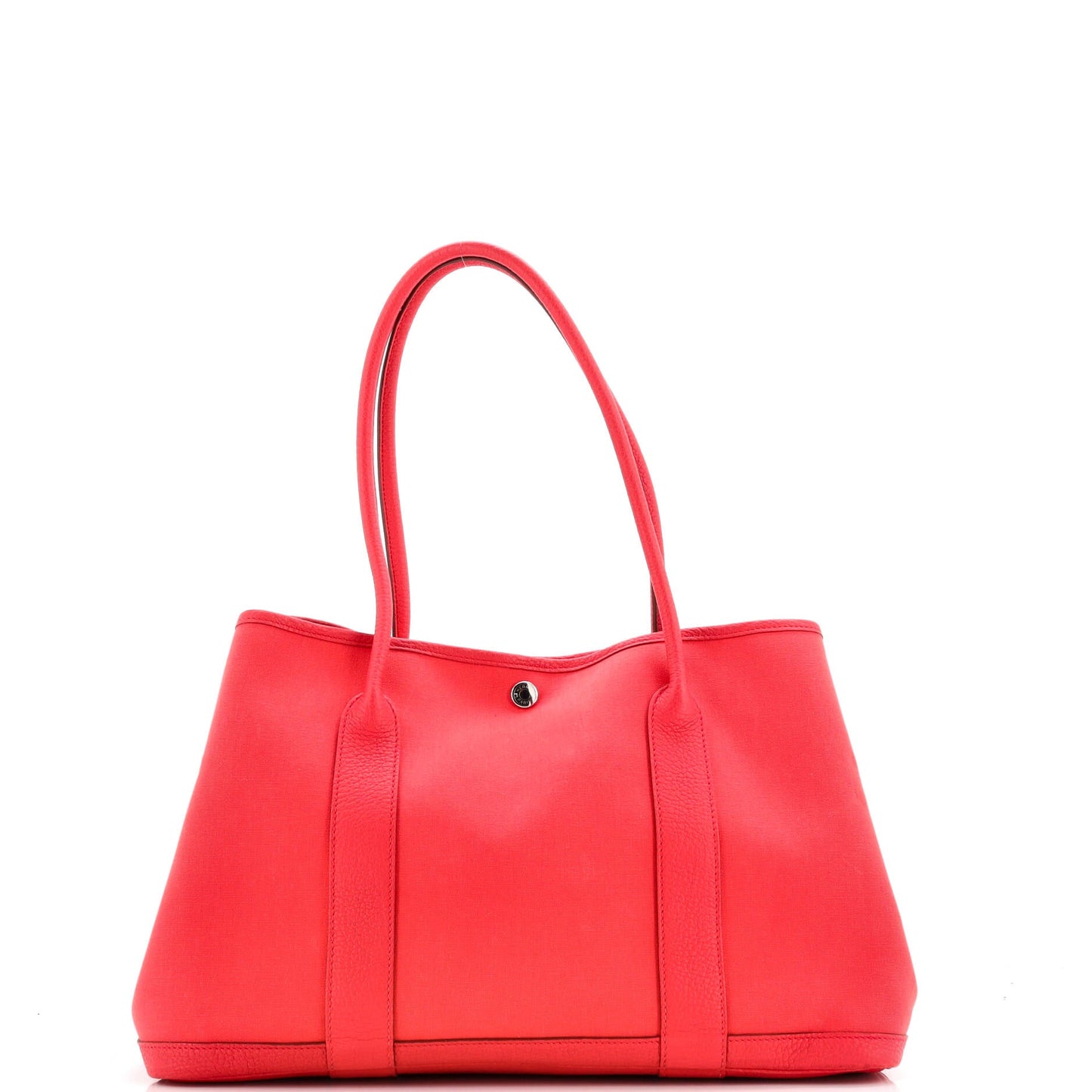 Garden Party Tote Toile and Leather 36