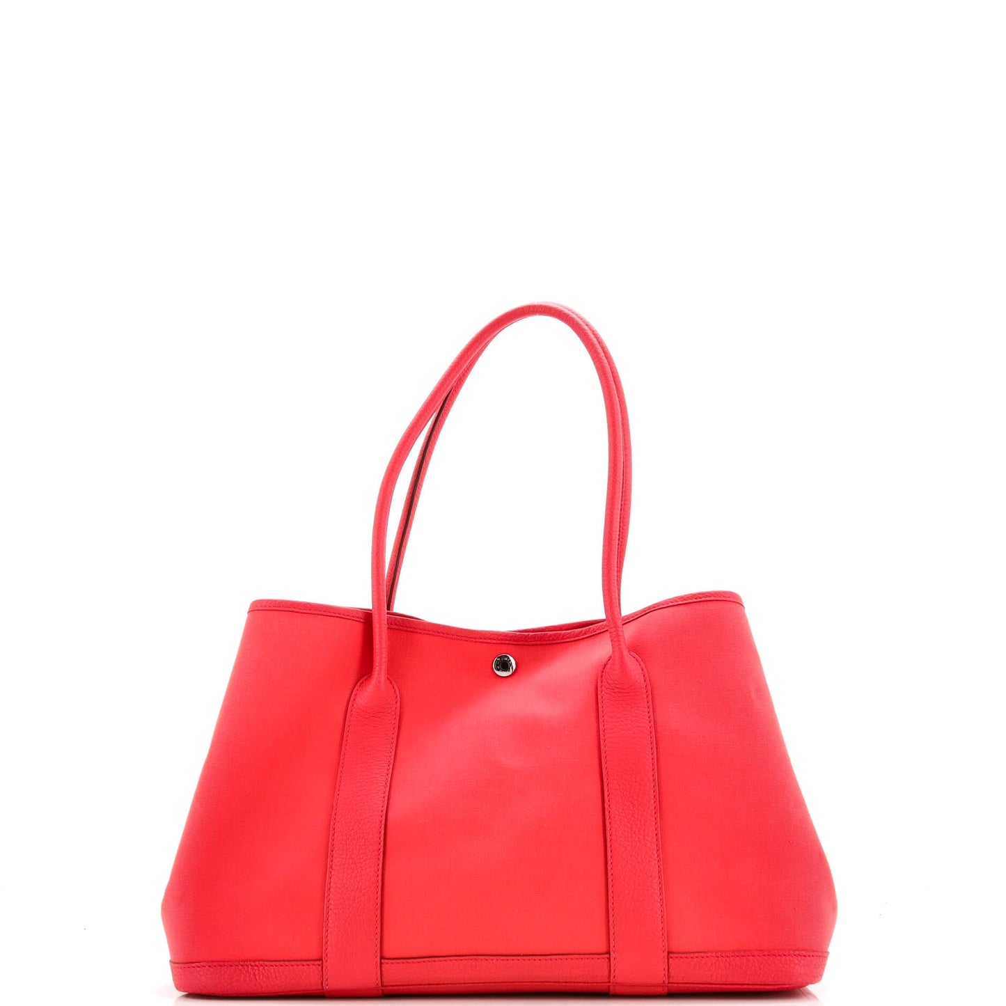 Garden Party Tote Toile and Leather 36