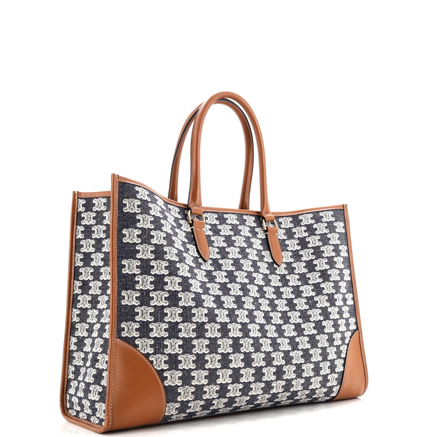 Horizontal Cabas Tote Triomphe Canvas