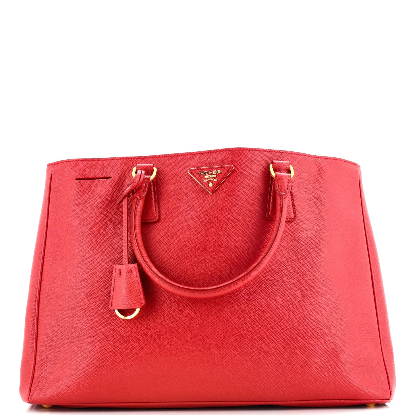 Lux Open Tote Saffiano Leather Large