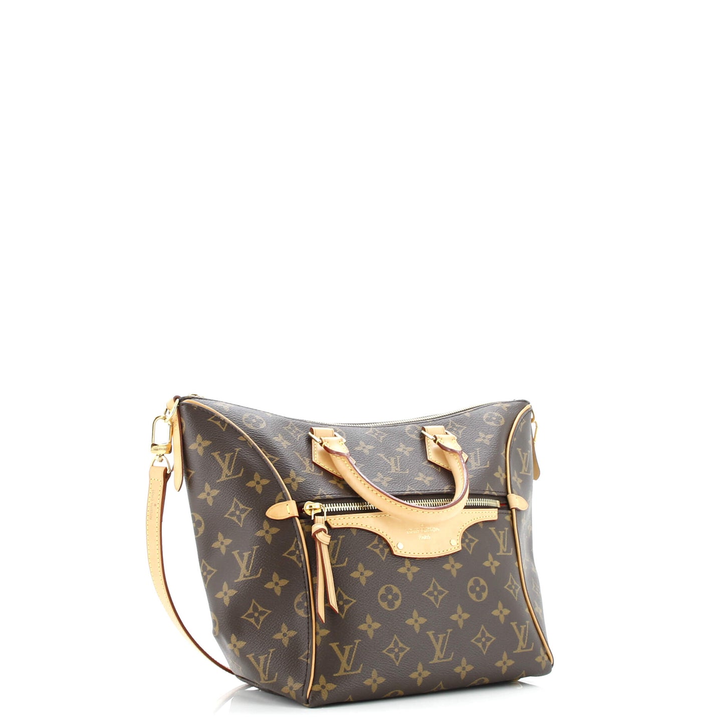 Tournelle Tote Monogram Canvas with Leather PM