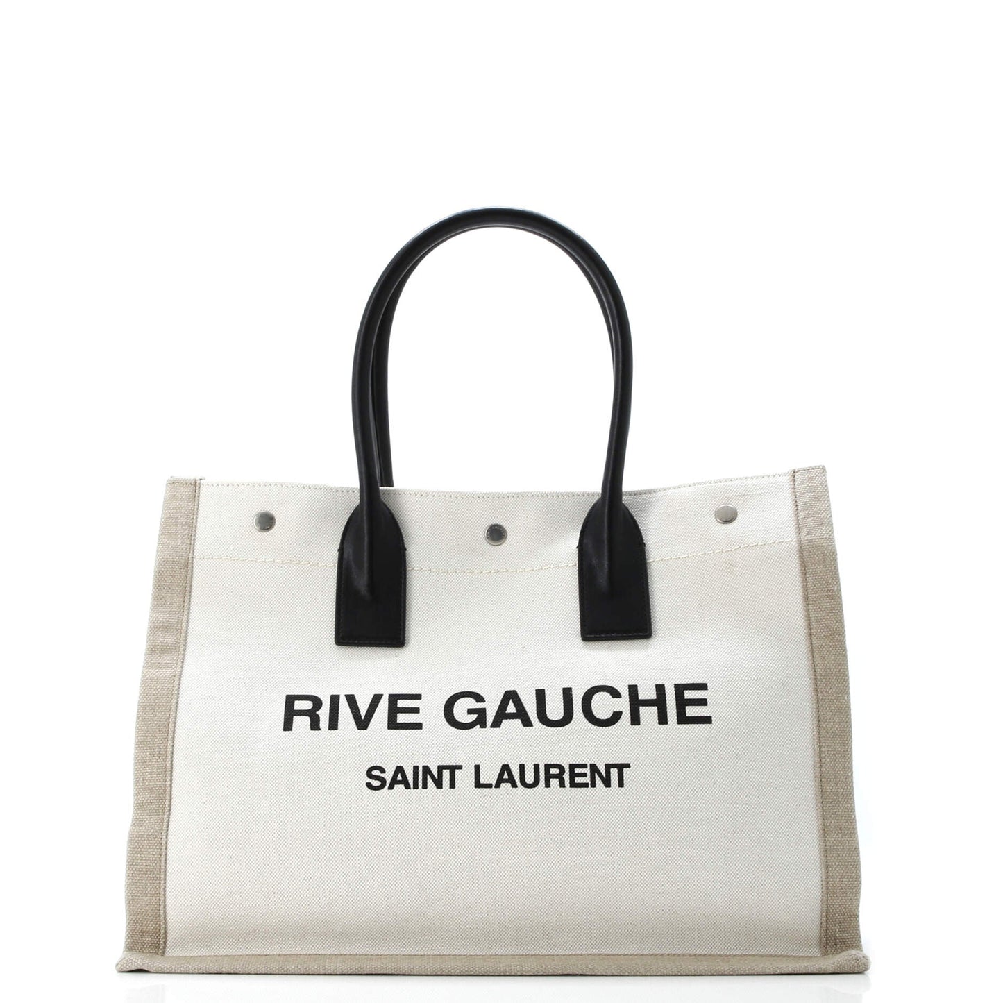 Rive Gauche Shopper Tote Canvas Small