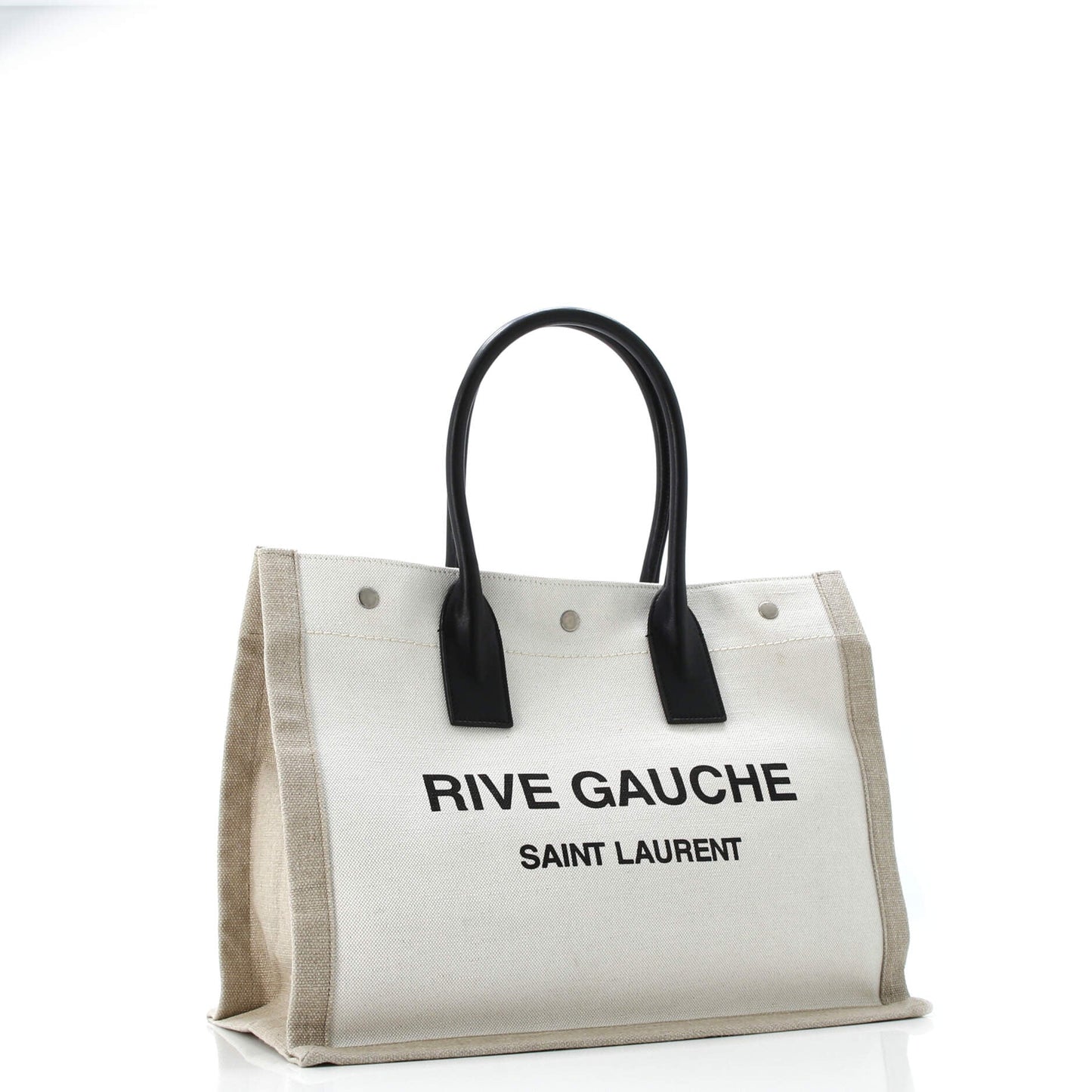 Rive Gauche Shopper Tote Canvas Small