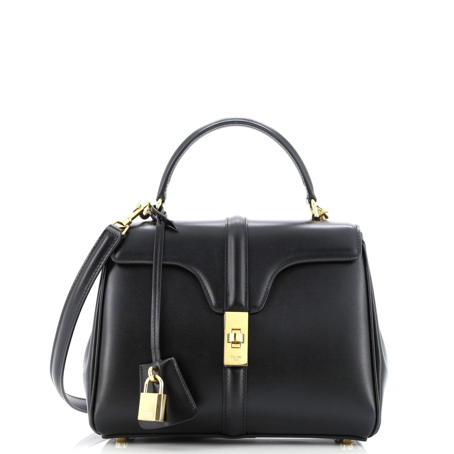 16 Top Handle Bag Smooth Calfskin Small