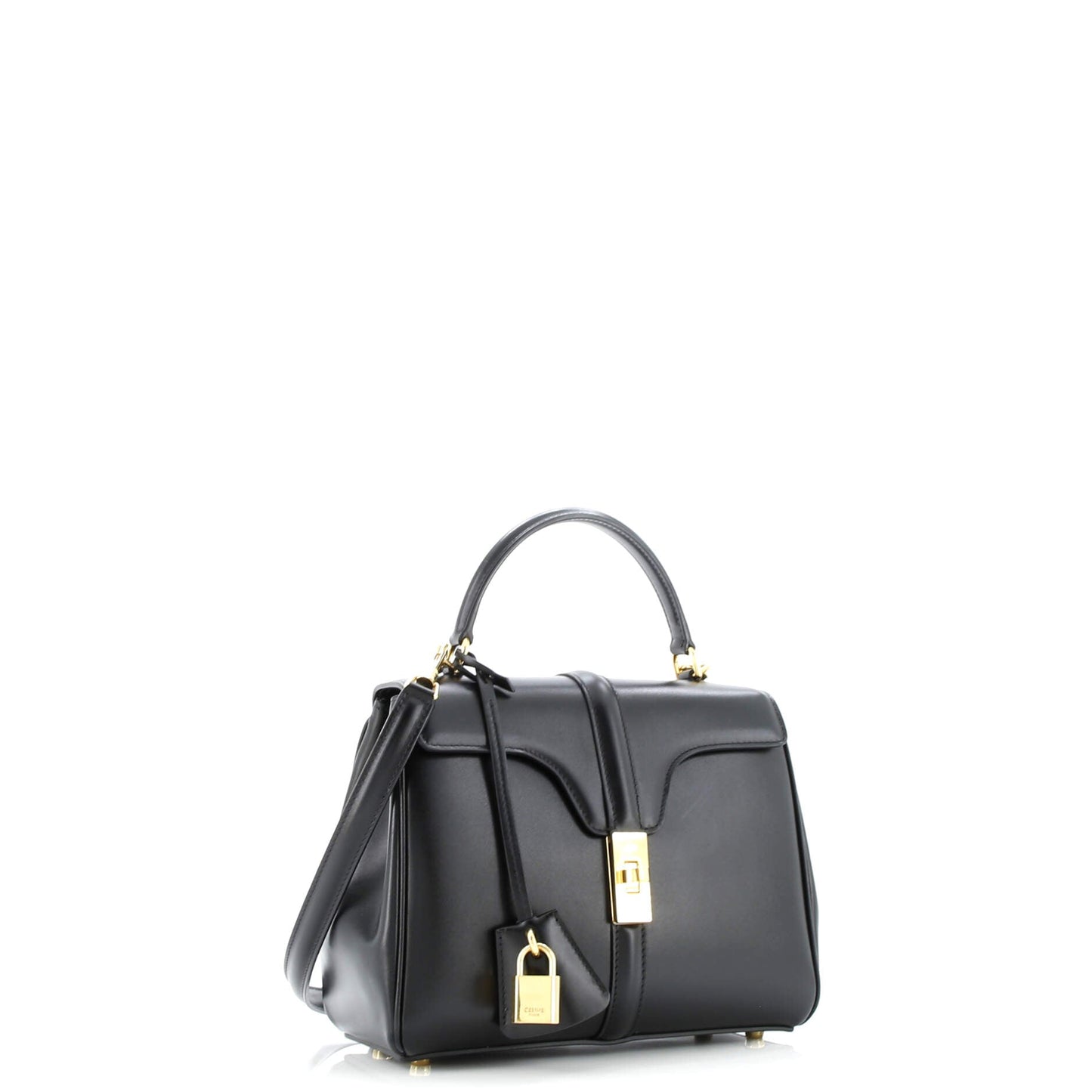 16 Top Handle Bag Smooth Calfskin Small