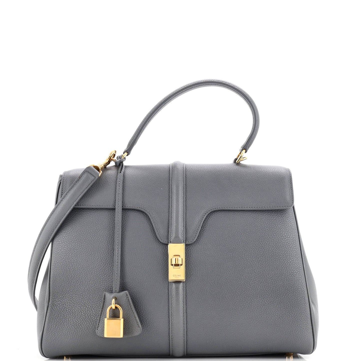 16 Top Handle Bag Grained Calfskin Medium