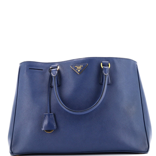 Lux Open Tote Saffiano Leather Large