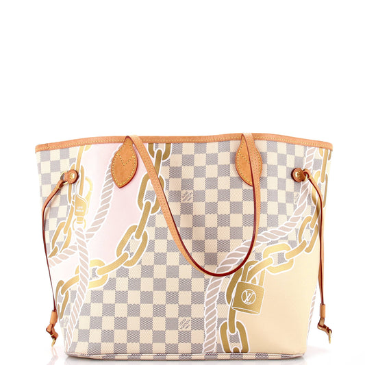 Neverfull NM Tote Limited Edition Nautical Damier MM