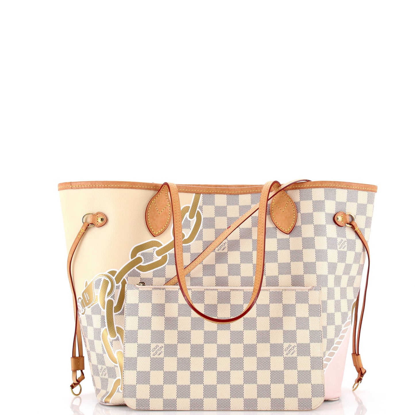 Neverfull NM Tote Limited Edition Nautical Damier MM