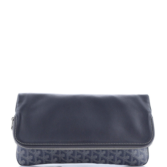 Saint Marie Clutch Coated Canvas