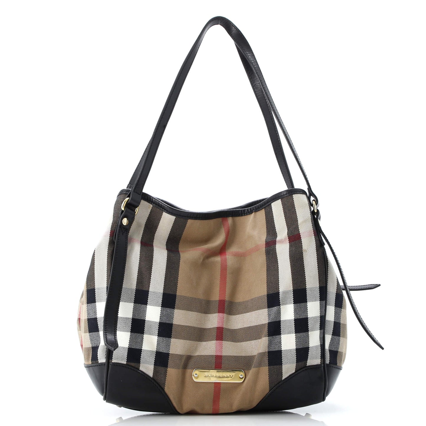 Canterbury Tote House Check Canvas Small