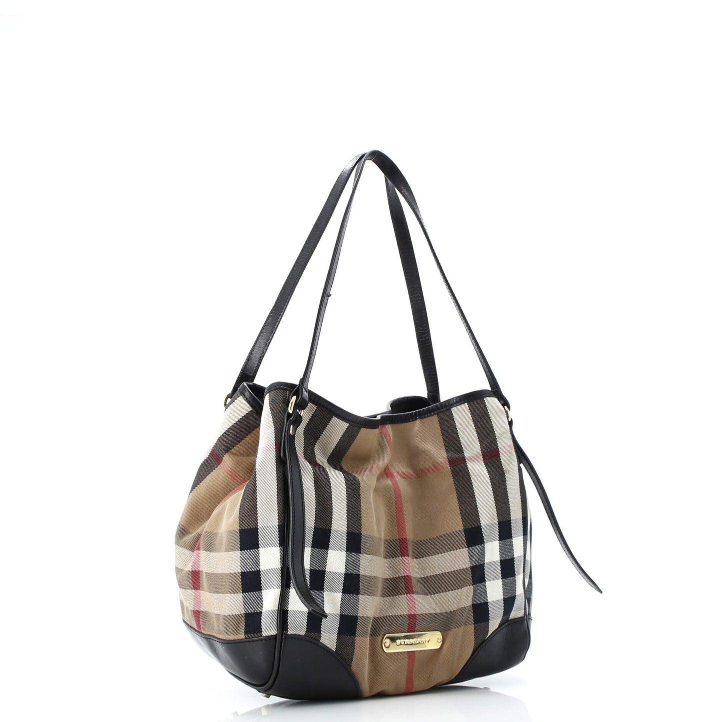 Canterbury Tote House Check Canvas Small