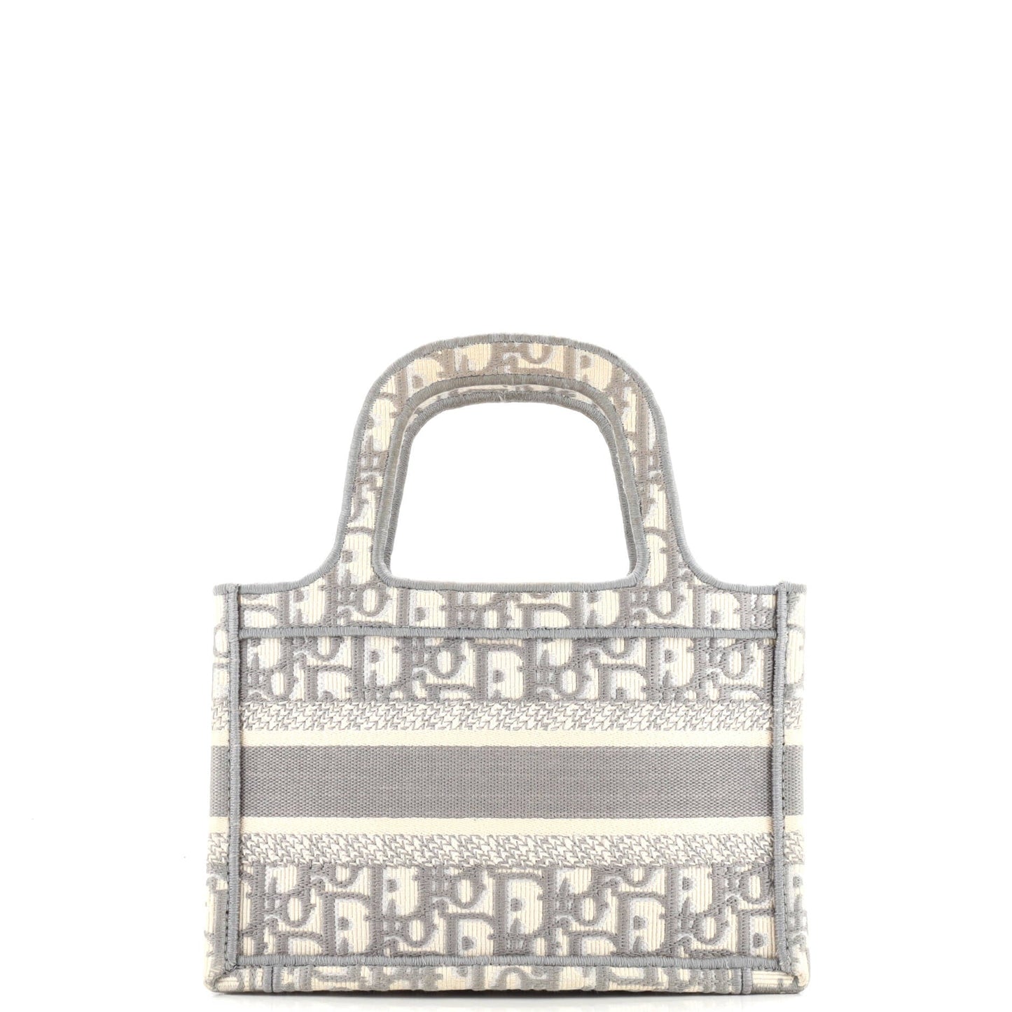 Book Tote Oblique Canvas Mini