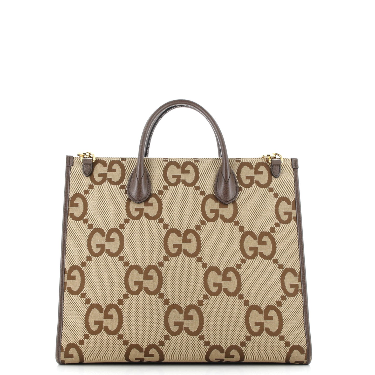 Convertible Tote Jumbo GG Canvas Large