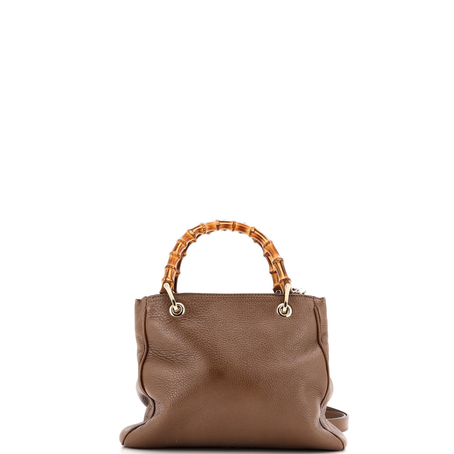 Bamboo Shopper Tote Leather Small