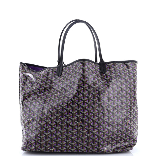 Saint Louis Tote Claire Voie Coated Canvas GM
