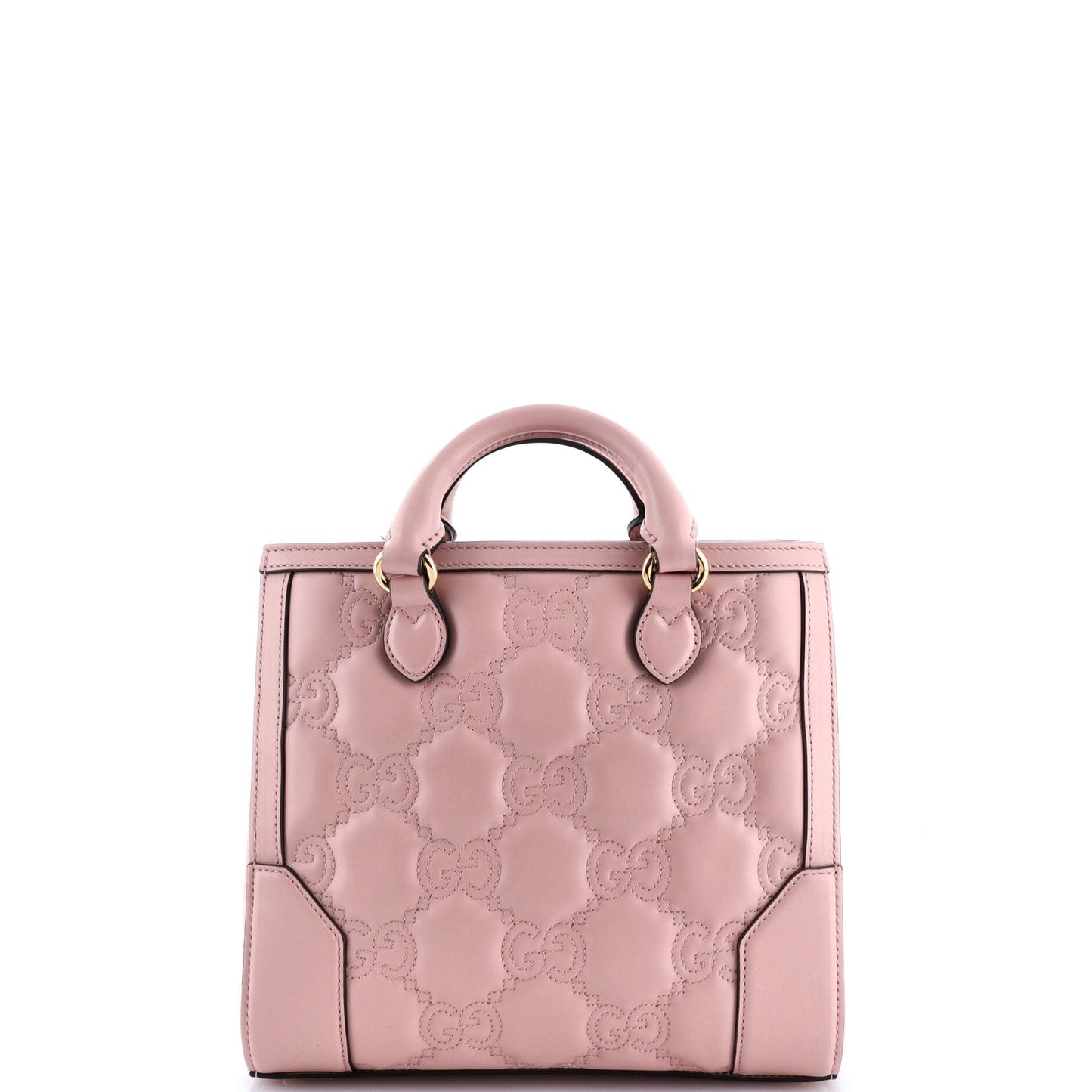 GG Top Handle Tote GG Matelasse Leather Mini