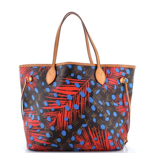 Neverfull NM Tote Limited Edition Monogram Jungle Dots MM