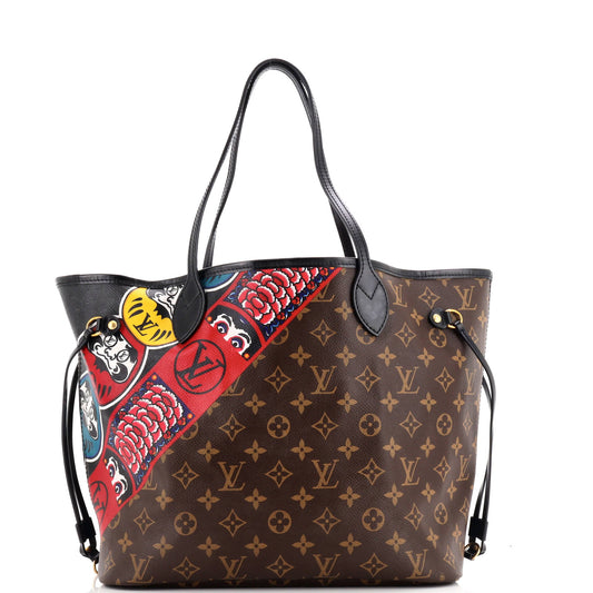 Neverfull NM Tote Limited Edition Kabuki Monogram Canvas MM