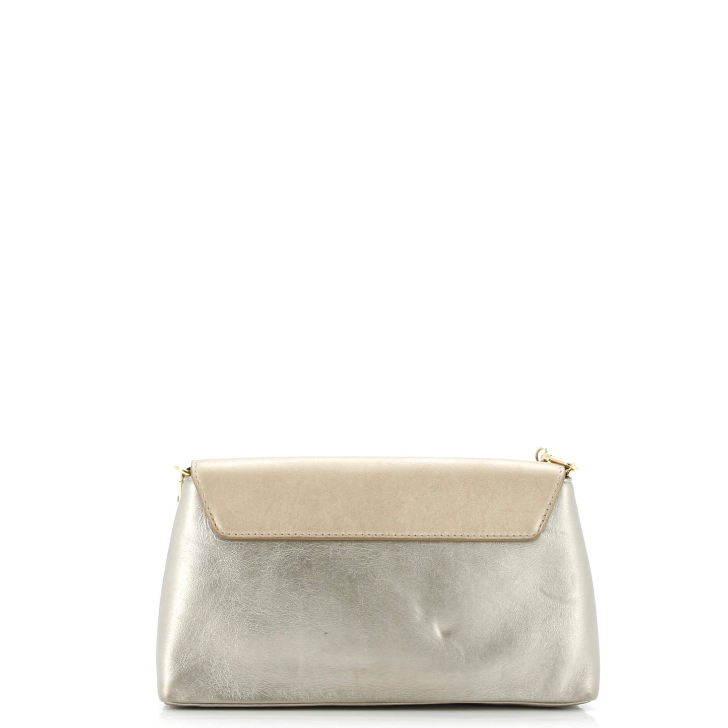 Love Note Chain Clutch Leather