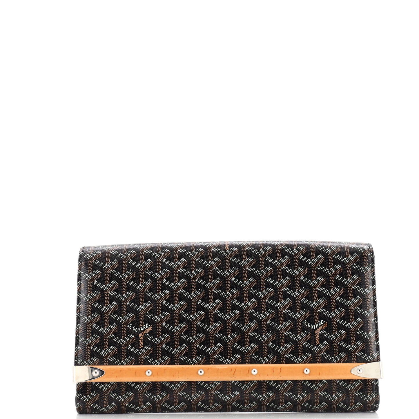 Monte Carlo Clutch Coated Canvas MM