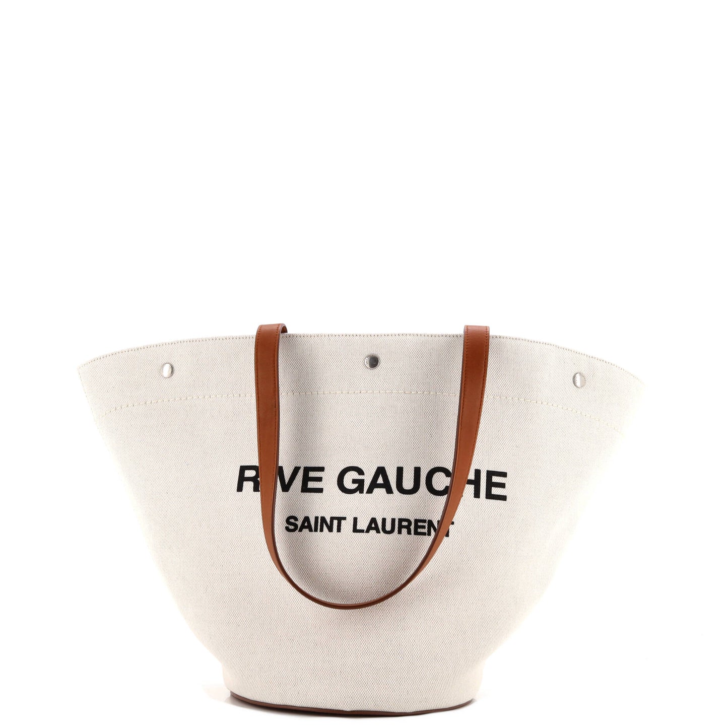 Rive Gauche Trapezoid Tote Canvas