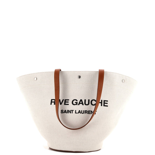 Rive Gauche Trapezoid Tote Canvas