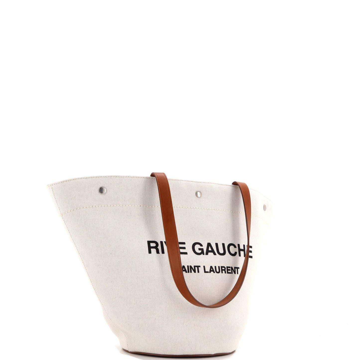 Rive Gauche Trapezoid Tote Canvas