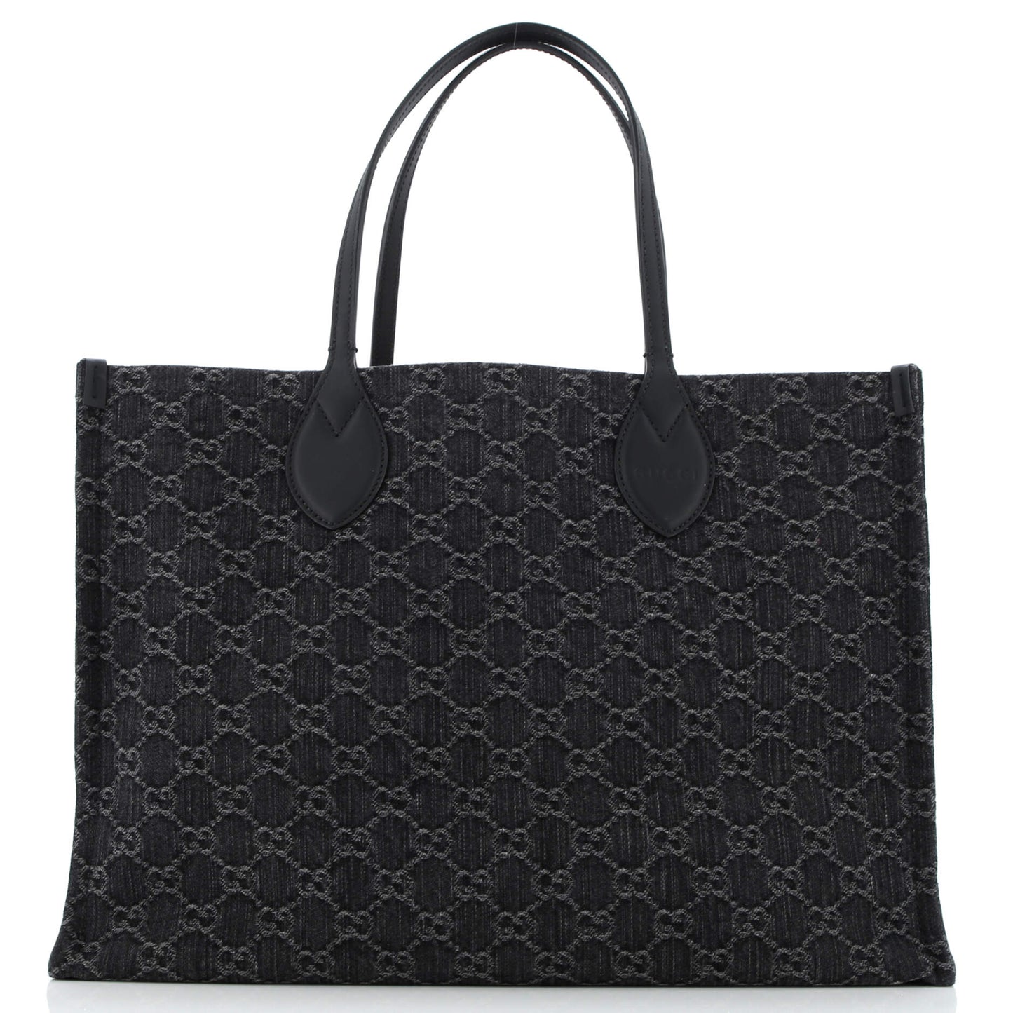 Ophidia Shopper Tote GG Denim Large