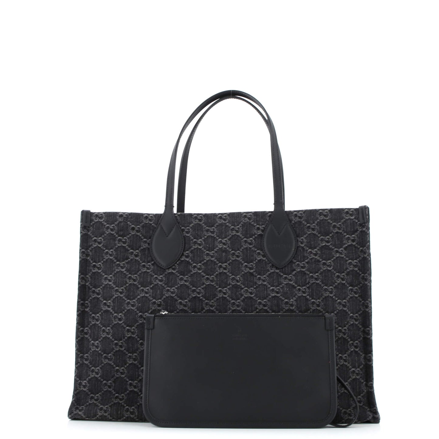 Ophidia Shopper Tote GG Denim Large