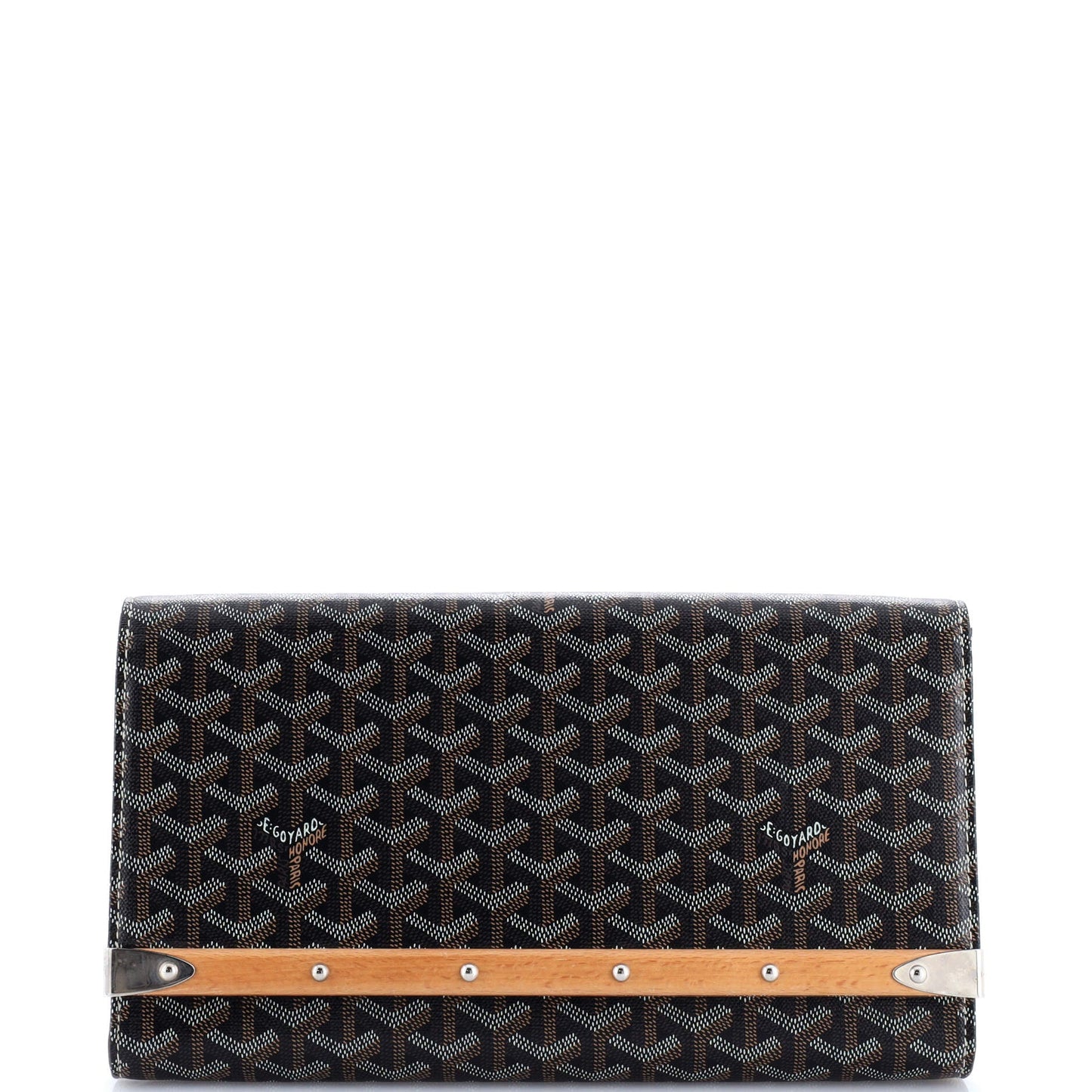 Monte Carlo Clutch Coated Canvas MM