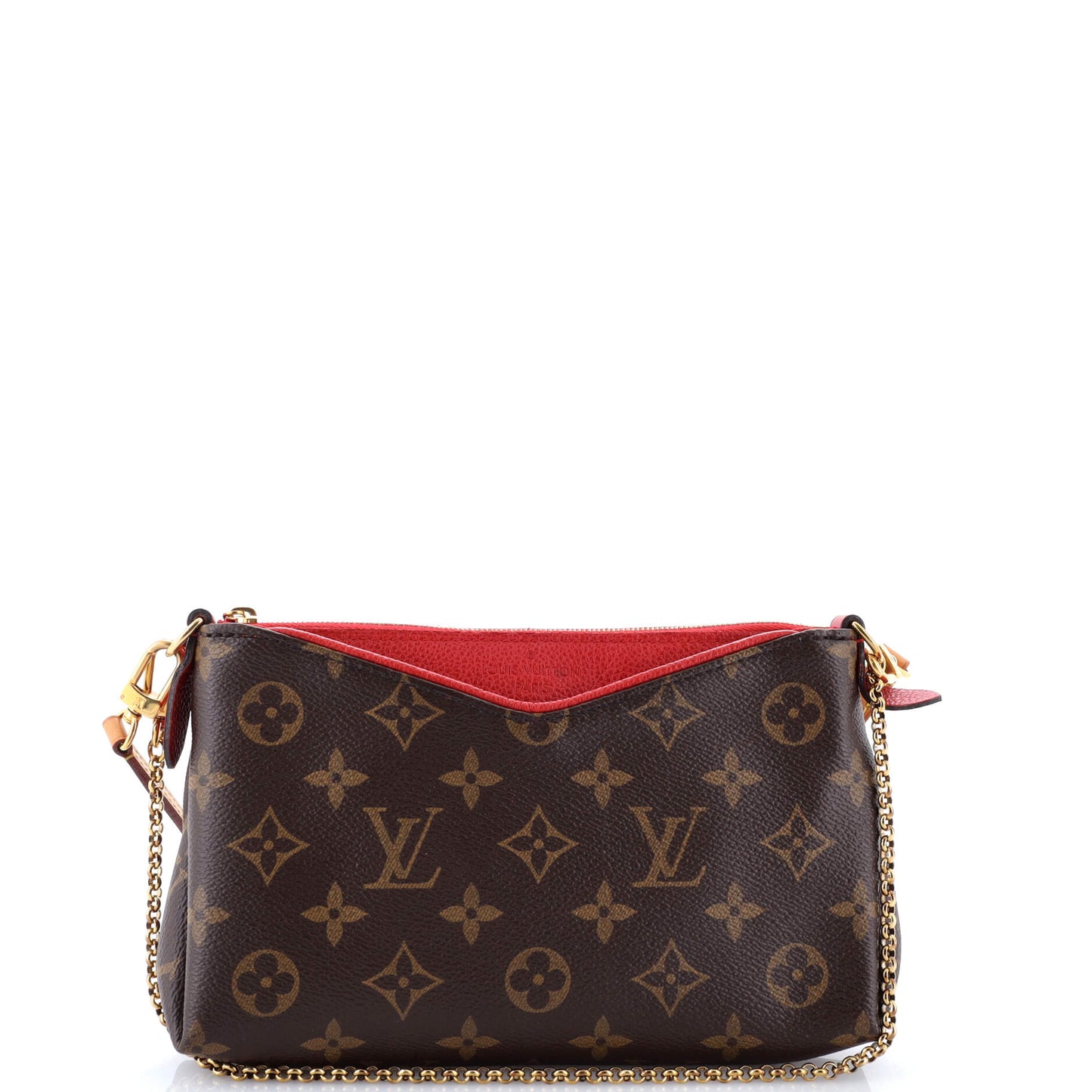 Pallas Clutch Monogram Canvas with Leather