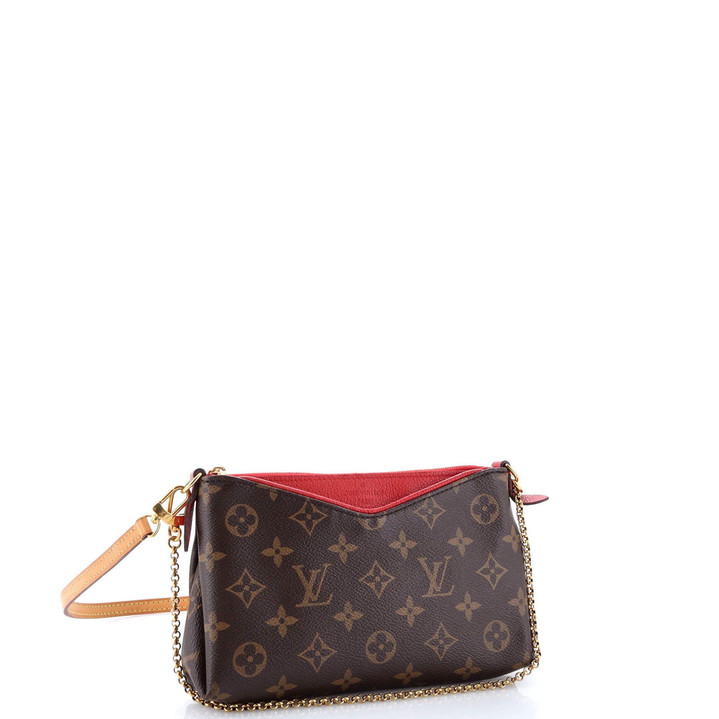 Pallas Clutch Monogram Canvas with Leather