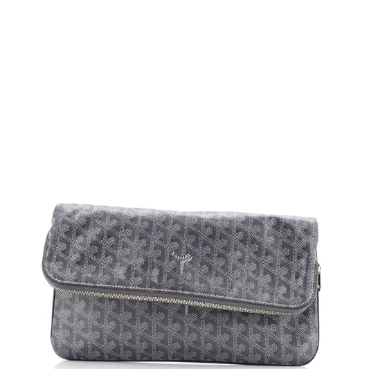 Saint Marie Clutch Coated Canvas