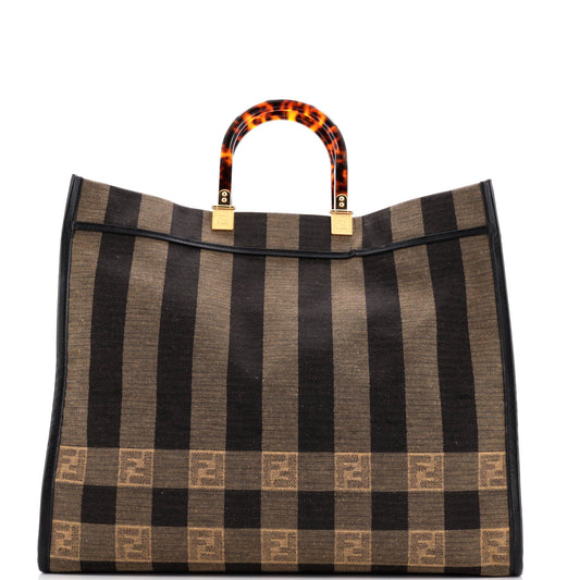 Sunshine Shopper Tote Pequin Canvas Large