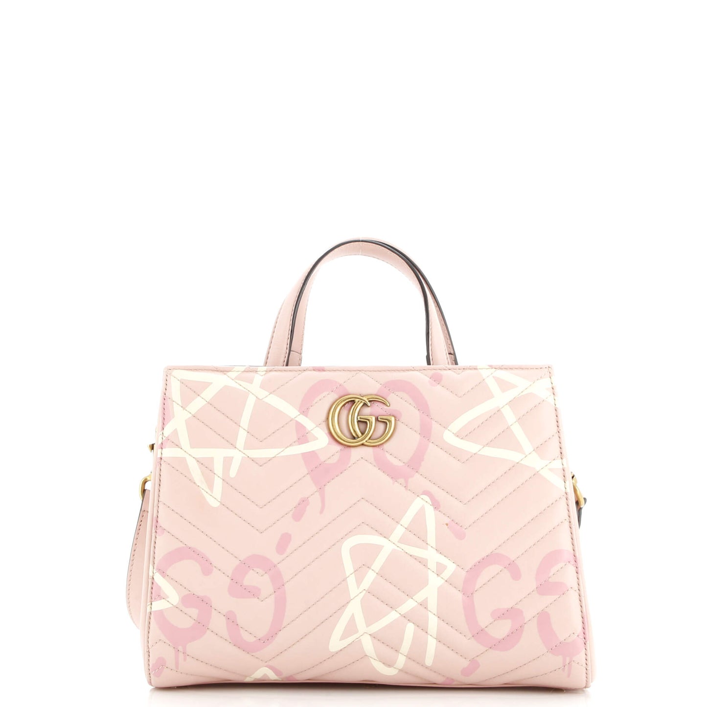 GG Marmont Tote GucciGhost Matelasse Leather Small